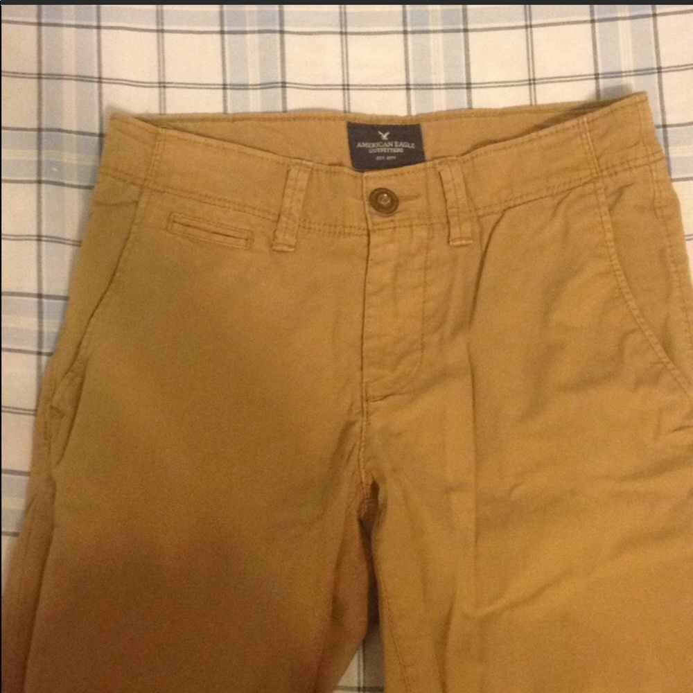 American Eagle Khaki Slim Fit Pants